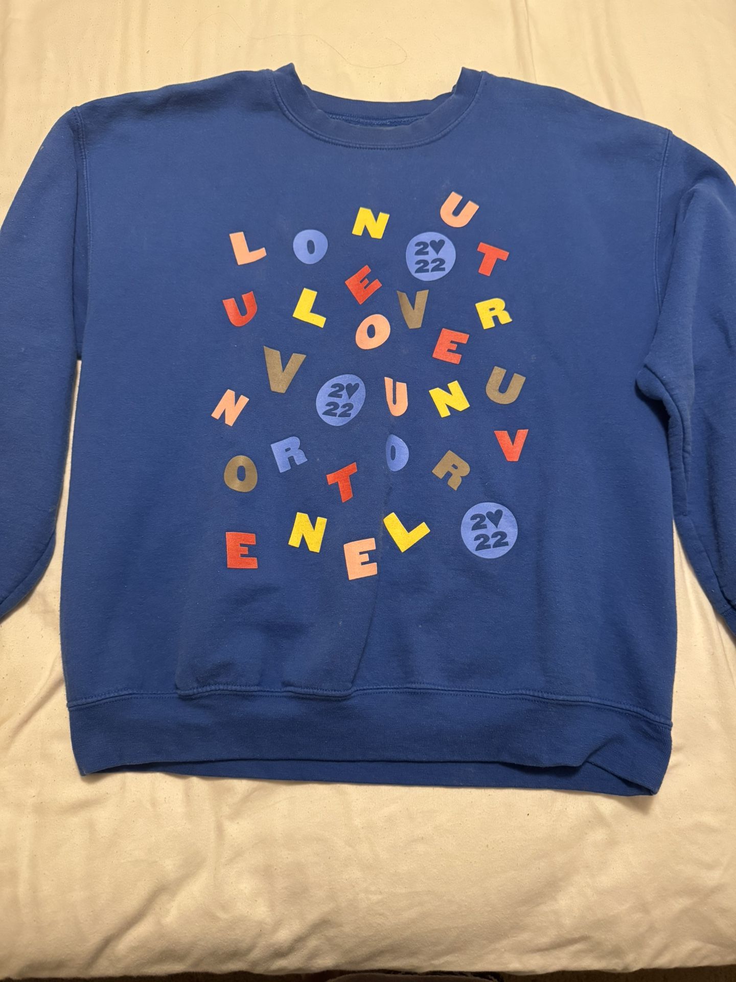 harry styles love on tour crewneck 