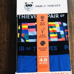 Pair of thieves 2PK boxer brief super fit stack on stack blue.3XL