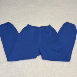 American Eagle Women Blue Jogger Sweatpants 