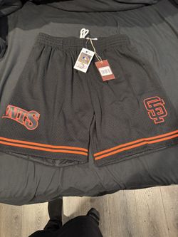 MLB TEAM ID MESH SHORTS GIANTS Mitchell & Ness