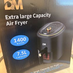 🔥 NEW 7.5L Air Fryer – Extra Large (1400W) 🔥