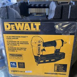 DeWalt 16 GA Prediction Point Finish Nail New