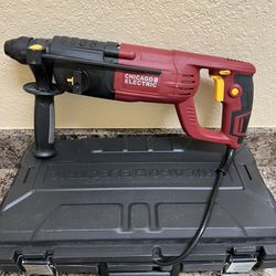 CHICAGO ELECTRIC 1” ROTARY HAMMER DRILL