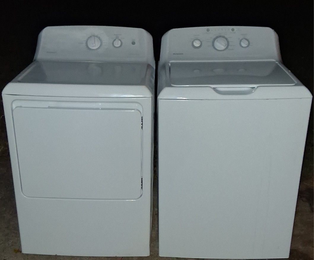 Hot Point High Efficiency Washer And Electric Dryer Set Free Delivery