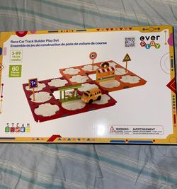 Ever Play Race Track Builder Play Set *New