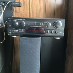 Panasonic Stereo Receiver Working 