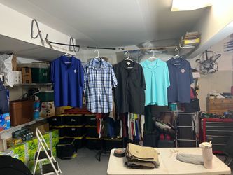 Men’s Polo and button up shirts