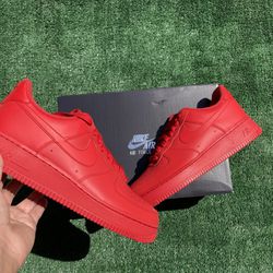 Nike Air Force 1 Low in Red for Men