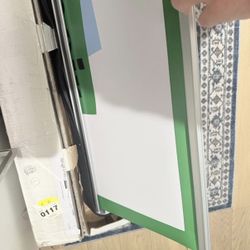 Retractable Banned Stands. 33x80 Inch. There Is Print On It