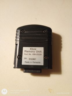 OG Xbox Memory Unit