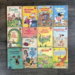Disney Wonderful World Of Reading Hardcover Books ~Lot of 12~