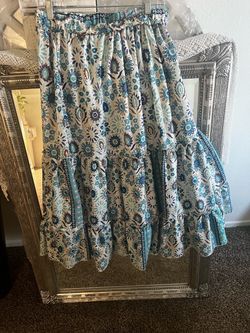 Beautiful Bohemian Multicolor Maxi Skirt