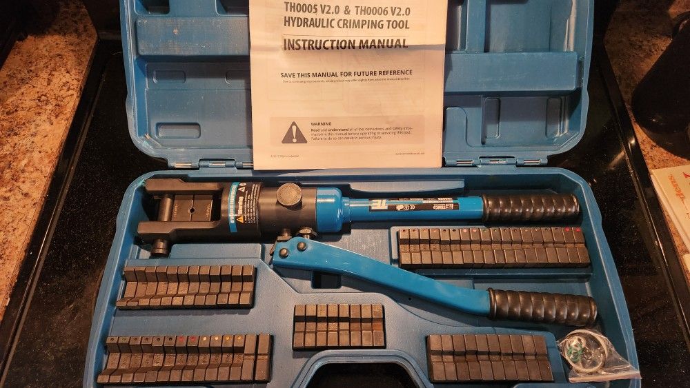 Temco Industrial TH0005 V2.0 Hydraulic Crimping Tool