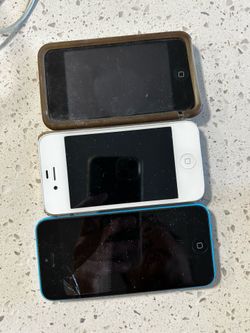 Apple phones old not working and empty cases