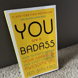 You Are A Bad Ass  Paper Back Book