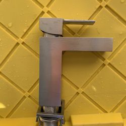 Set Of Two (2) Single Handle Waterfall Faucets