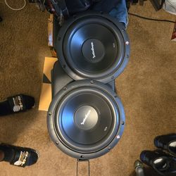 Rockford Fosgate 500.1 Prime Amp And 2 10 Inch Subs R2