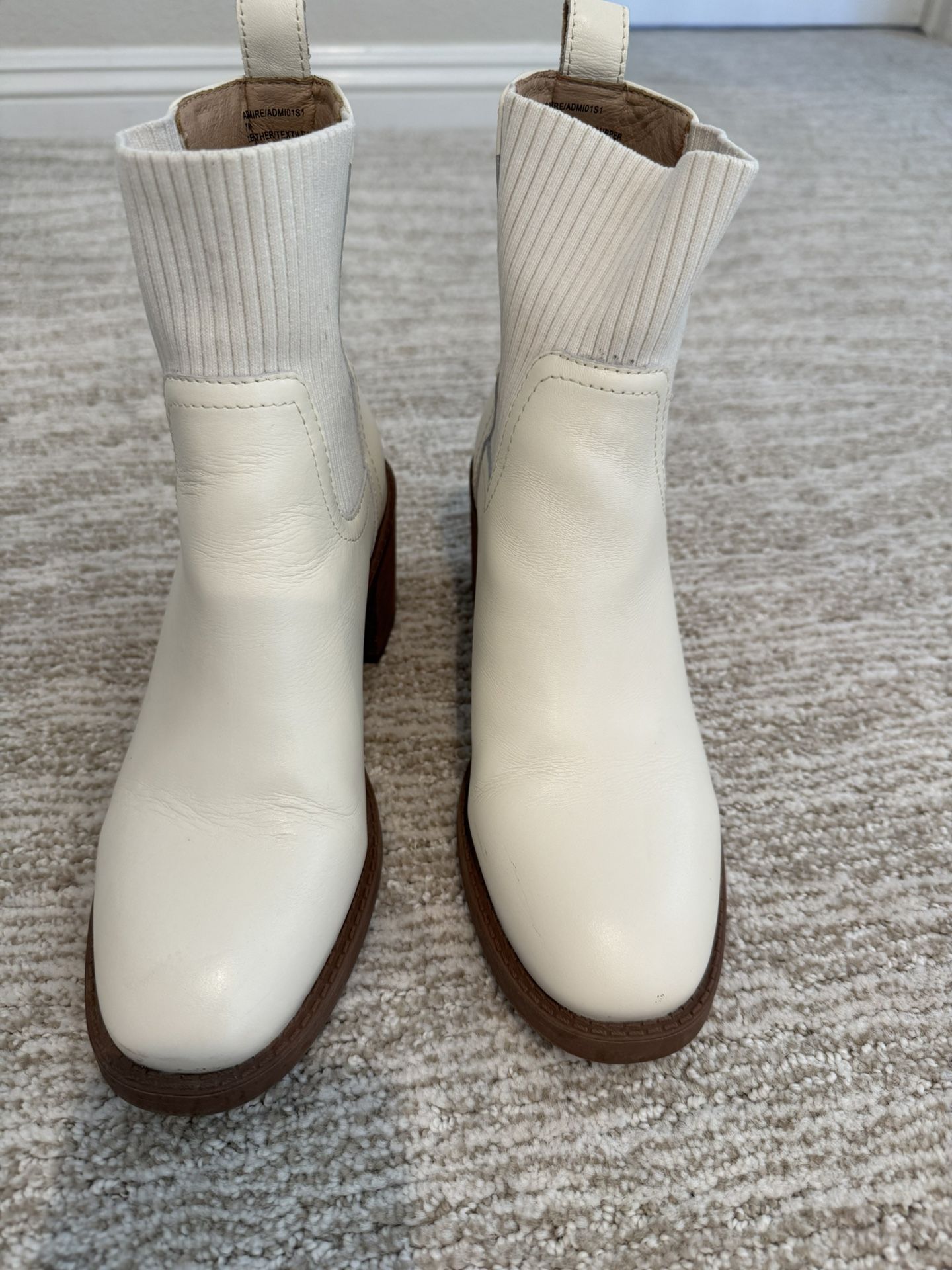 White Steve Madden Boots - Size 7