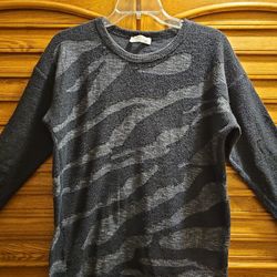 CLEARANCE!  ONLY $2   WOMENS ZARA ANIMAL STRIPED TUNIC XL