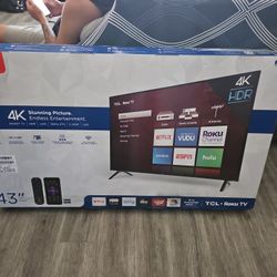 TCL Roku TV 43"