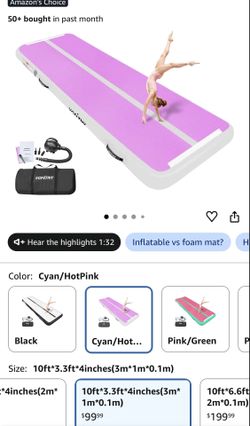 Inflatable Gymnastics Mat