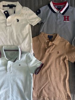 Boys size 4-5 polos