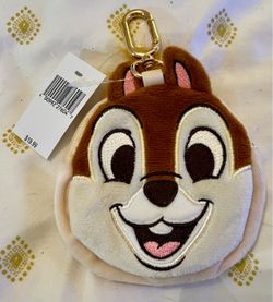Disneyland Chip And Dale Coin Purse Brand New