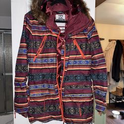 Women’s Snowboard Coat Billabong Size medium
