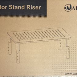 Computer Monitor Stand for Desk, Adjustable Laptop Riser (New)