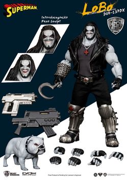 Lobo dc action figure soft goods superman