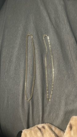 Gold plated chains