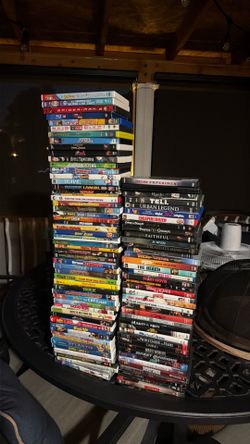 DVDs all for $100