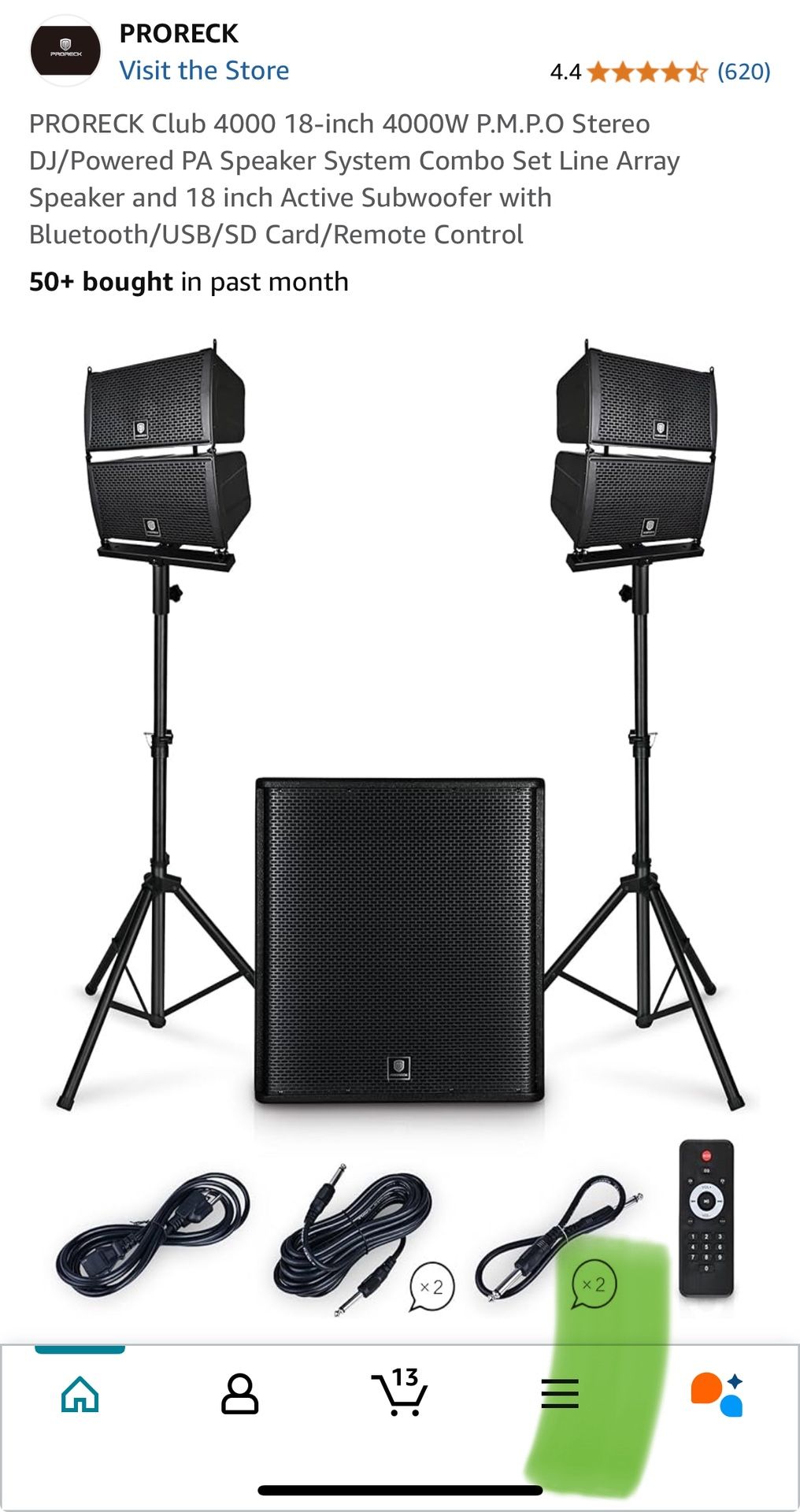 Dj speakers 3 Piece System Looking To upgrade
