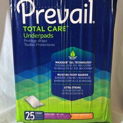 Under Pads 30” X 30” 