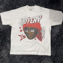 Hypedept Size Small “Jeffery” Graphic White Tee