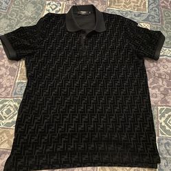 New Fendi Men Polo Shirt