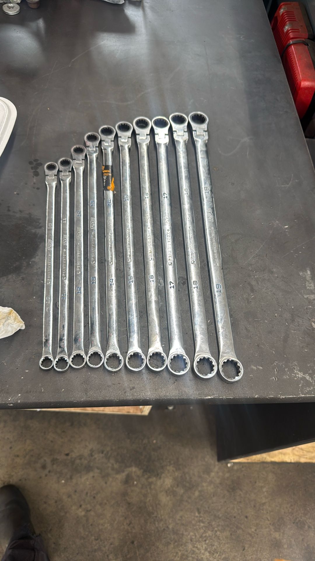 Gear Wrench. Ratcheting Double Box Wrenches