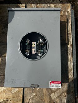 Anchor 200 Amp single-phase ringless meter socket
