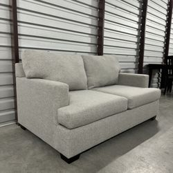 Gray Living Spaces Loveseat Sofa