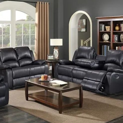 2 PC RECLINING SOFA SETIN BOX