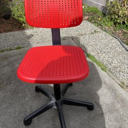 Red Desk  Chair 