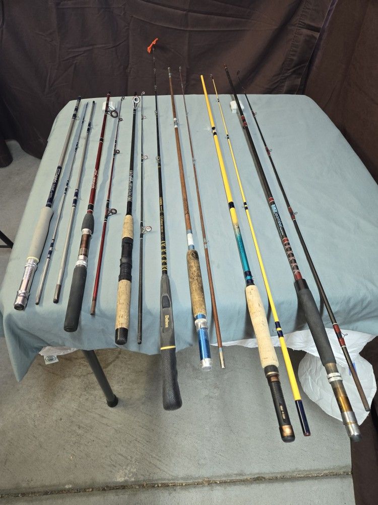 Various  Size Fishing Poles