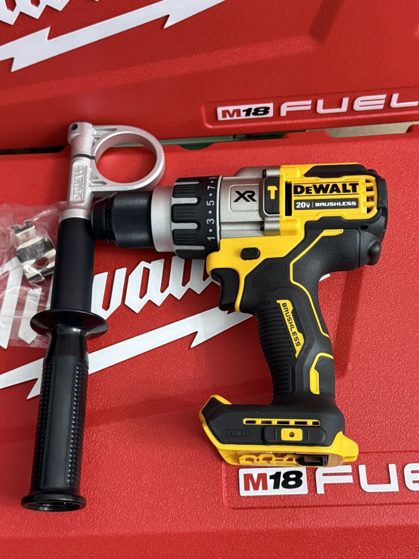 DEWALT 20V MAX XR Cordless Brushless 3-Speed 1/2 in. Hammer Drill (Tool Only)