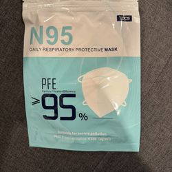 NEW N95 Adult Face Masks, 20 Per Pack, 500 In Box