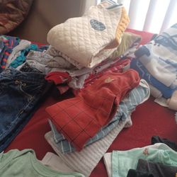 Lots Of Baby Clothes And Items