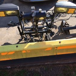 Fisher Hydraulic Plow Jeep Wrangler JK