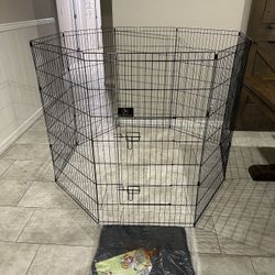 Extra Tall Playpen / Pet Fence w/ Top Cover