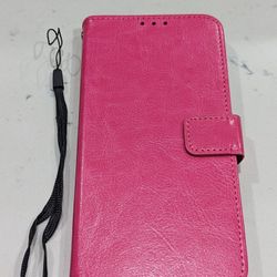 iPhone 13 Pro Max Pink Wallet Case