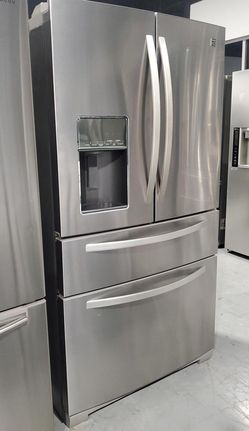 Kenmore 4-Door Stainless Steel Refrigerator Fridge
