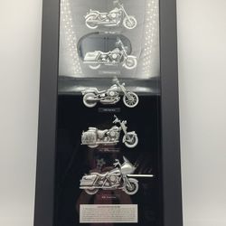 Harley Davidson 2008 Motorcycles In The 1990’s Shadow Box Dealer Display